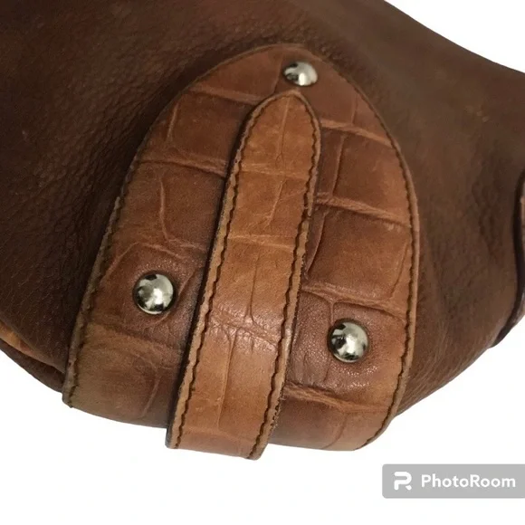 FURLA Made in Italy Genuine Leather brown - Picture 3 of 8